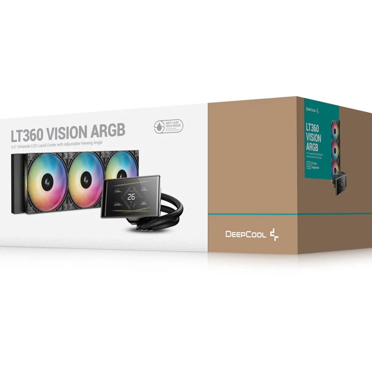 Deepcool LT360 VISION ARGB (schwarz)