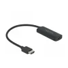Delock Adapter HDMI-A Stecker zu USB Type-CÖ Buchse (DP Alt Mode) 4K 60