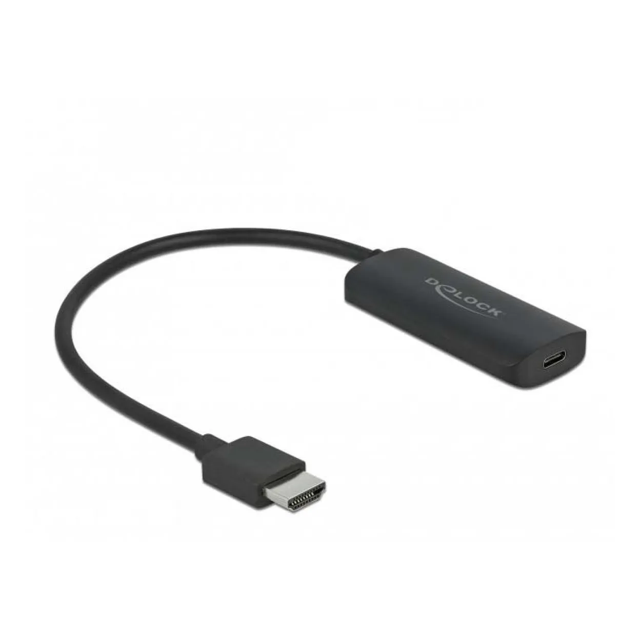 Delock Adapter HDMI-A Stecker zu USB Type-CÖ Buchse (DP Alt Mode) 4K 60