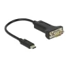Delock Adapterkabel USB Type-CÖ > Seriell 1 x 9 Pin Stecker