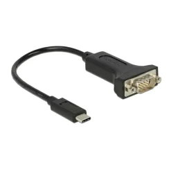 Delock Adapterkabel USB Type-CÖ > Seriell 1 x 9 Pin Stecker