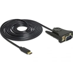 Delock Adapter USB Type-C > 1x seriell DB9 RS-232