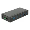 Delock Externer Industrie Hub 4 x USB 3.0 Typ-A mit 15 kV ESD Schutz
