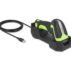 DELOCK Industrie Barcode Scanner 1D und 2D für 433 MHz oder Bluetooth