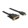 Delock Kabel DVI 18+1 Stecker > HDMI-A Stecker 1 m schwarz