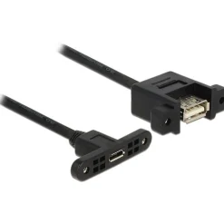 DeLOCK Kabel USB 2.0 Micro B Buchse zum Einbau