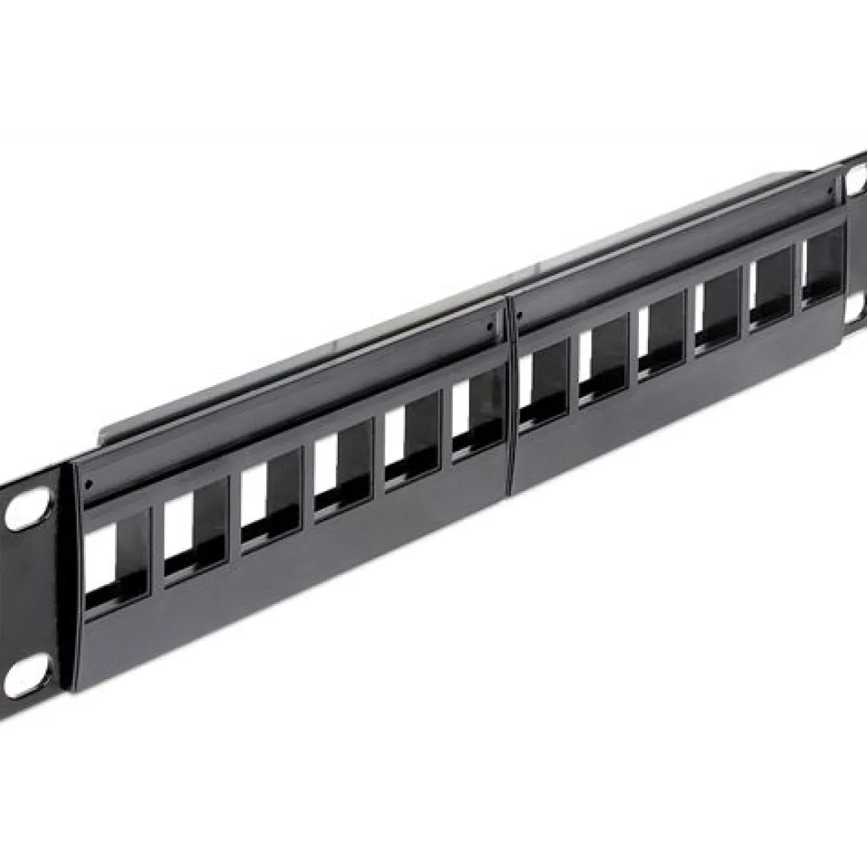 DeLOCK 10" Keystone Patchpanel 12 Port