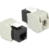 Delock Keystone RJ45 Buchse zu LSA werkzeugfrei KEY