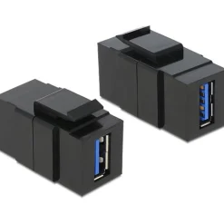 DeLOCK Keystone USB3.0 A Buchse > USB3.0 A Buchse