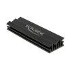 Delock Kühlkörper 70mm für M.2 Modul schwarz