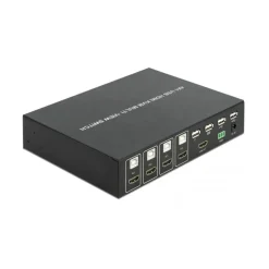 Delock KVM 4 in 1 Multiview Switch 4 x HDMI mit USB 2.0