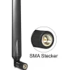 Delock LTE Antenne SMA 1 ~ 4 dBi omnidirektional Gelenk schwarz