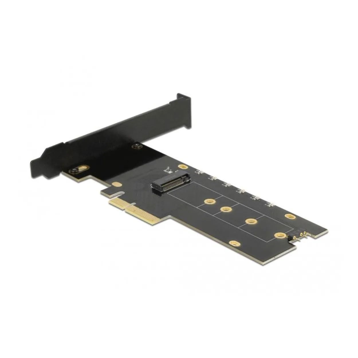 Delock PCI Express x4 Karte zu 1 x intern NVMe M.2 Key M mit Kühlkörper