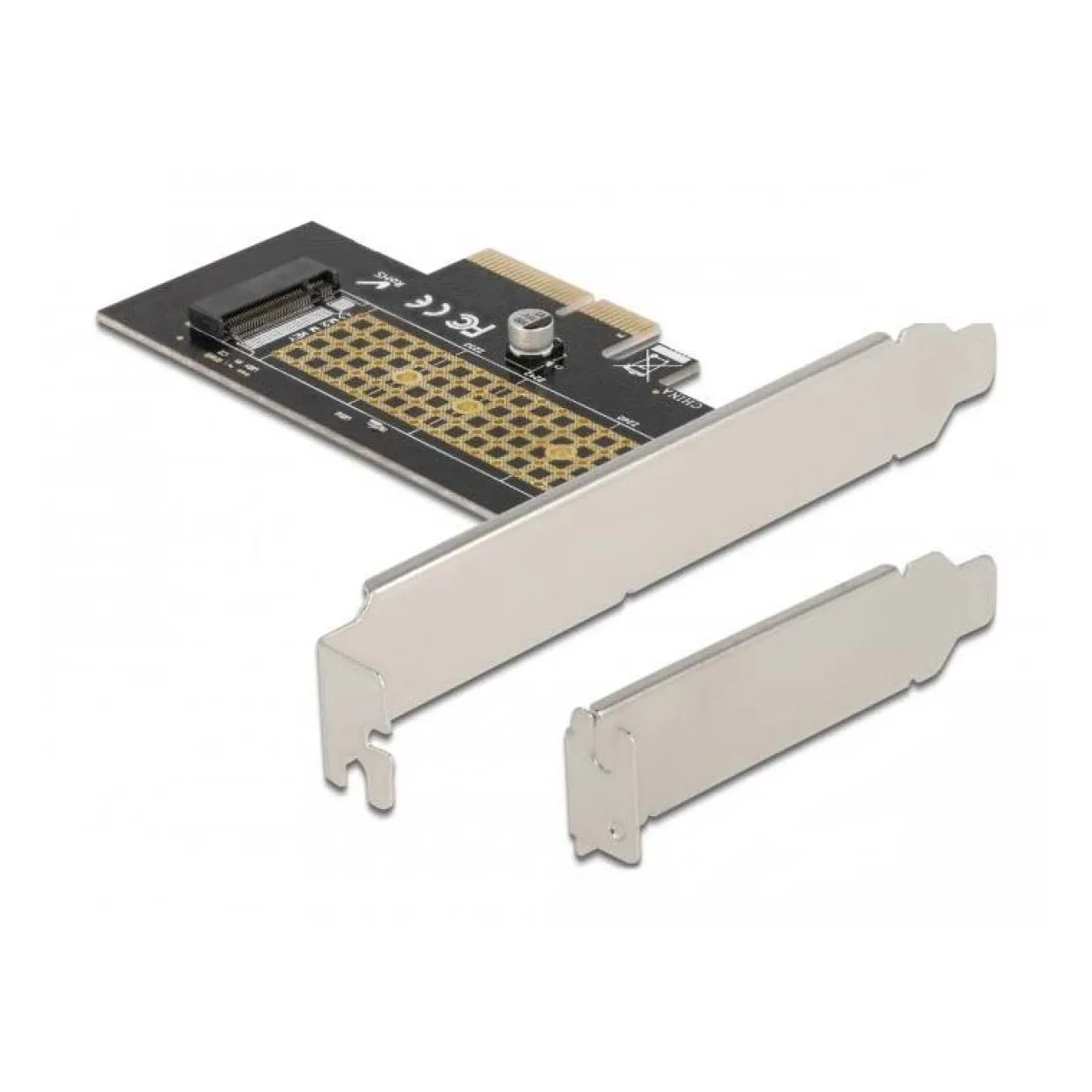 Delock PCI Express x4 Karte zu 1 x intern NVMe M.2 Key M 80 mm
