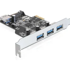 Delock 89301 4 Port PCIe x1 retail
