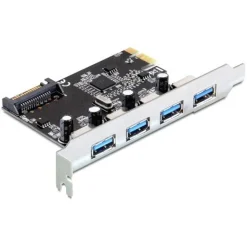 Delock 89297 4 Port PCIe x1 retail