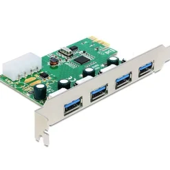 Delock 89363 4 Port PCIe 2.0 x1 retail