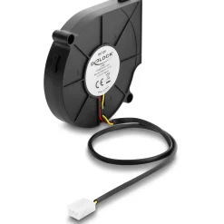 Delock Radiallüfter/Lüftergebläse 12V DC 75x75x15mm 3 Pin