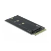 Delock SATA 22 Pin Stecker zu M.2 Key B Slot Adapter