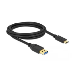 Delock SuperSpeed USB (USB 3.2 Gen 1) Kabel Typ-A zu USB Type-CÖ 2 m