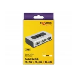 Delock Switch manuell 2-port seriell RS-232 / RS-422 / RS-485