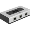 DeLOCK Switch 2-port RJ45 Gigabit manuell bidirekt