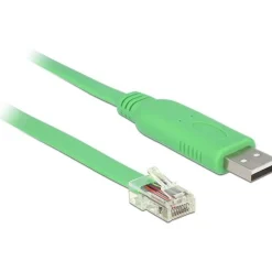 Delock USB-Adapter USB/A -> RS232 RJ45 St/St