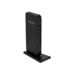 Delock USB-C DP 1.4 Dockingstation 4K - HDMI/DP 1.4/USB 3.2/LAN/PD 3.0