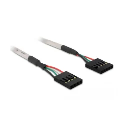 Delock USB Kabel Pinheader 4pin/5pin Buchse-Buchse