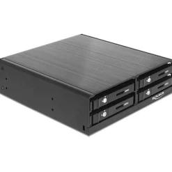 Delock 5.25" Wechselrahmen für 4x 2.5" Festplatten (47220)