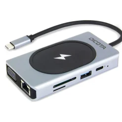 DICOTA USB-C 10-in-1 Charging Hub 4K PD 100W