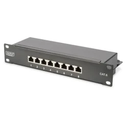 Digitus Assmann 10" Netzwerk Set 6HE Wandgeh.+Boden+PDU+Switch+Panel