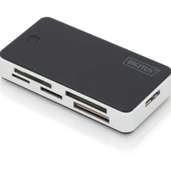 Digitus Card Reader USB3.0, schwarz/silber, gängige Karten
