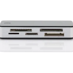 Digitus Card Reader USB3.0, schwarz/silber, gängige Karten
