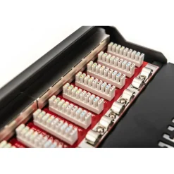 Digitus Cat.6A Patch Panel, geschirmt, 12-Port, 10", schwarz