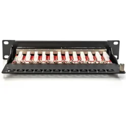Digitus Cat.6A Patch Panel, geschirmt, 12-Port, 10