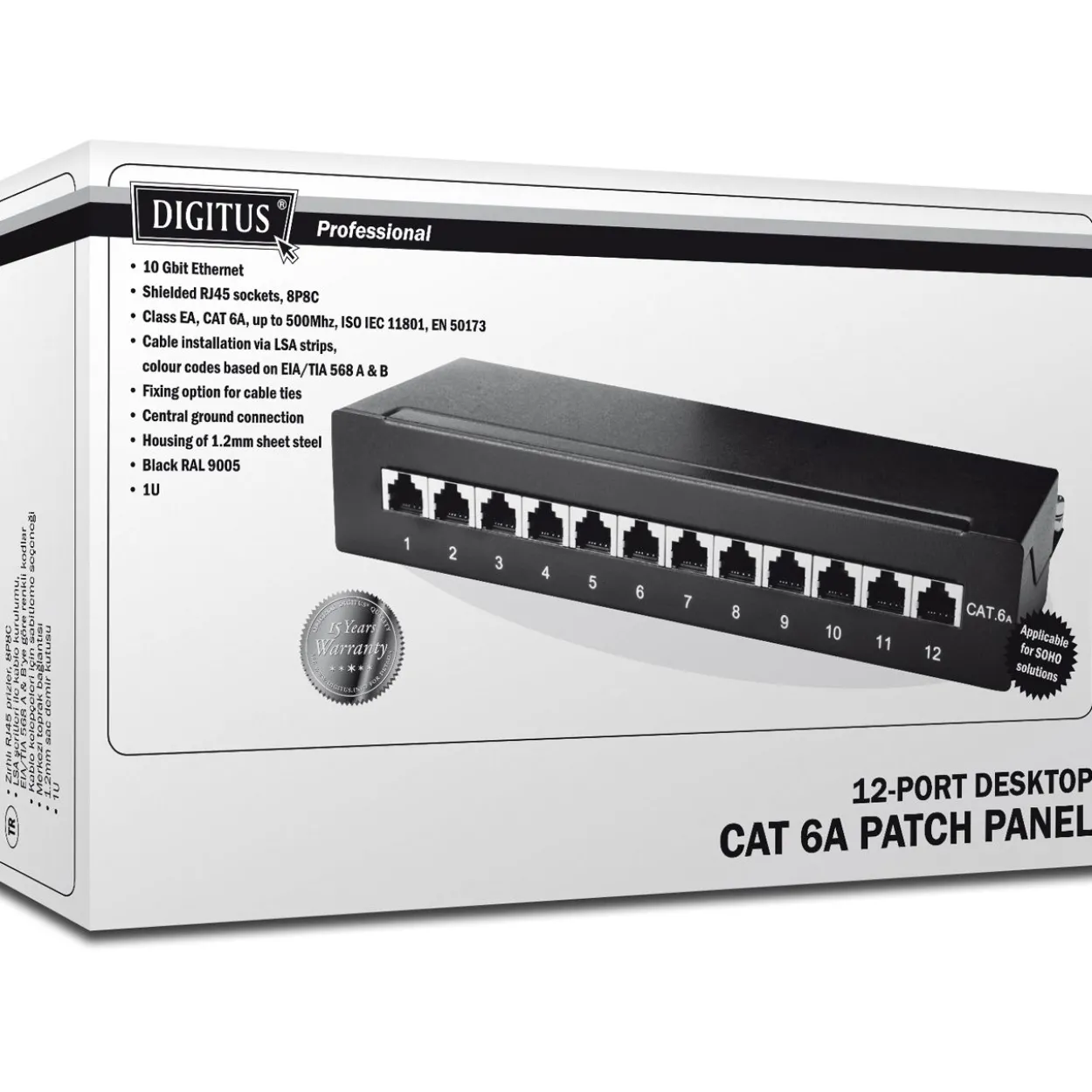 Digitus Desktop Cat.6 Patch Panel