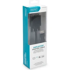 Digitus DisplayPort Adapterkab.DP-DVI, St/St 1,1a 2,0m 24+1