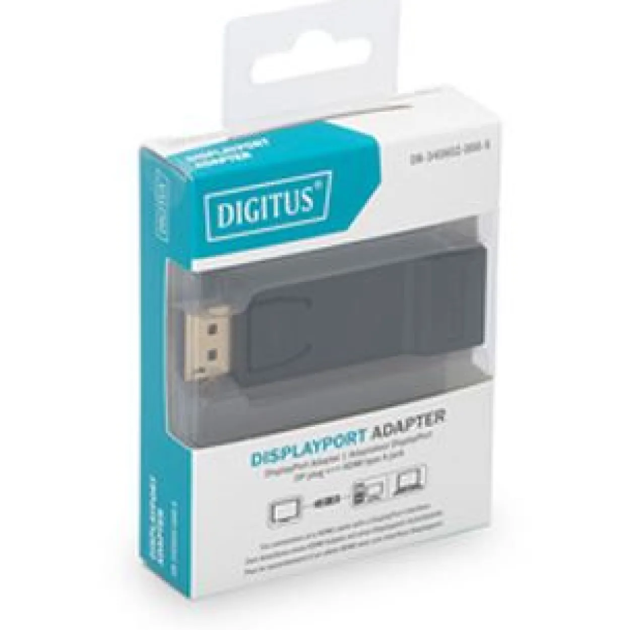 Digitus DisplayPort Adapter DP-HDMI TypA St/Bu 1,1a Full HD