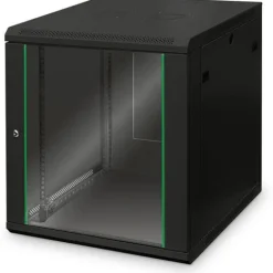Digitus DN-19 12U-6/6-EC-SW 12HE Wandgehäuse 638x600x600mm RAL 9005, schwarz