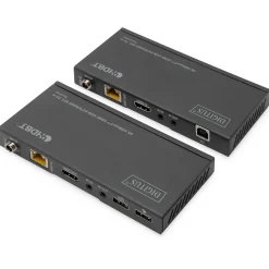 Digitus DS-55512 - Sender und Empfänger - Video/Audio/Infrarot/USB Extender - HDMI, HDBaseT