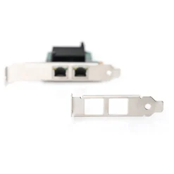 Digitus Dual Gigabit Ethernet PCI Express Karte, 2-Port