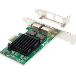 Digitus Dual Gigabit Ethernet PCI Express Karte, 2-Port