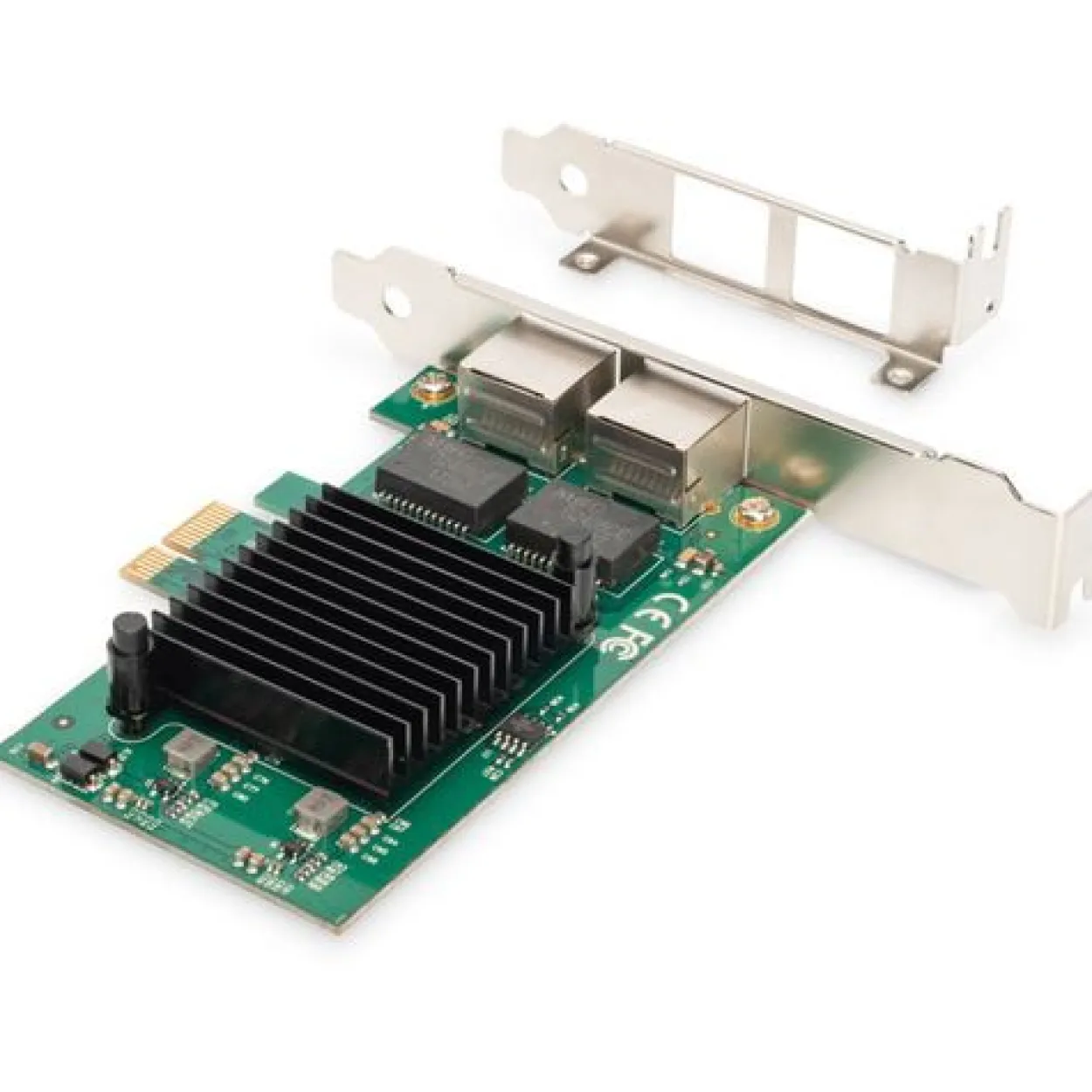 Digitus Dual Gigabit Ethernet PCI Express Karte, 2-Port