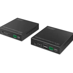 Digitus Extender Set HDMI Fiber 4K/60Hz schwarz