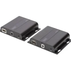 Digitus Extender Set HDMI IP Cat5/5e/6/7 schwarz