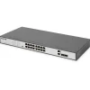 Digitus fast Ethernet PoE 16-port + 2 Combo