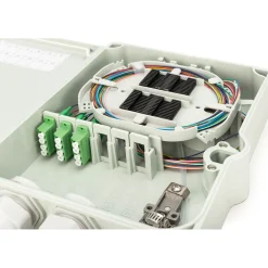 DIGITUS FTTH/FTTB DISTRI BOX OS2 12X ASSEMBLED OS2 12FIBERS LC/APC