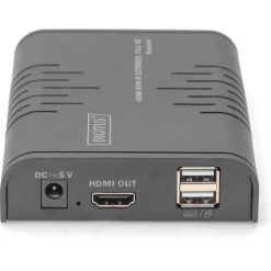 Digitus HDMI KVM IP Extender Receiver, Full HD 1,2m Kabel