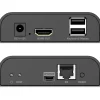 Digitus HDMI KVM IP Receiver 4K/60Hz schwarz